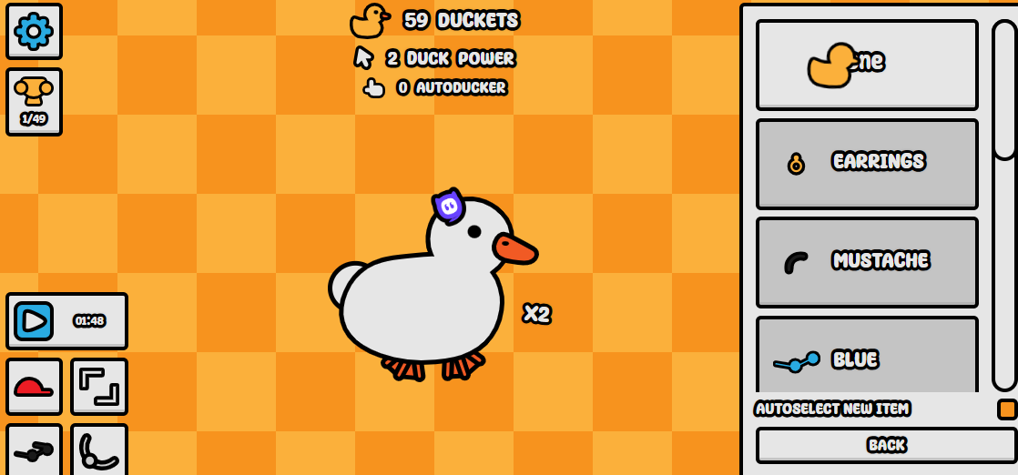 Duck Duck Clicker Gameplay Screenshot 2