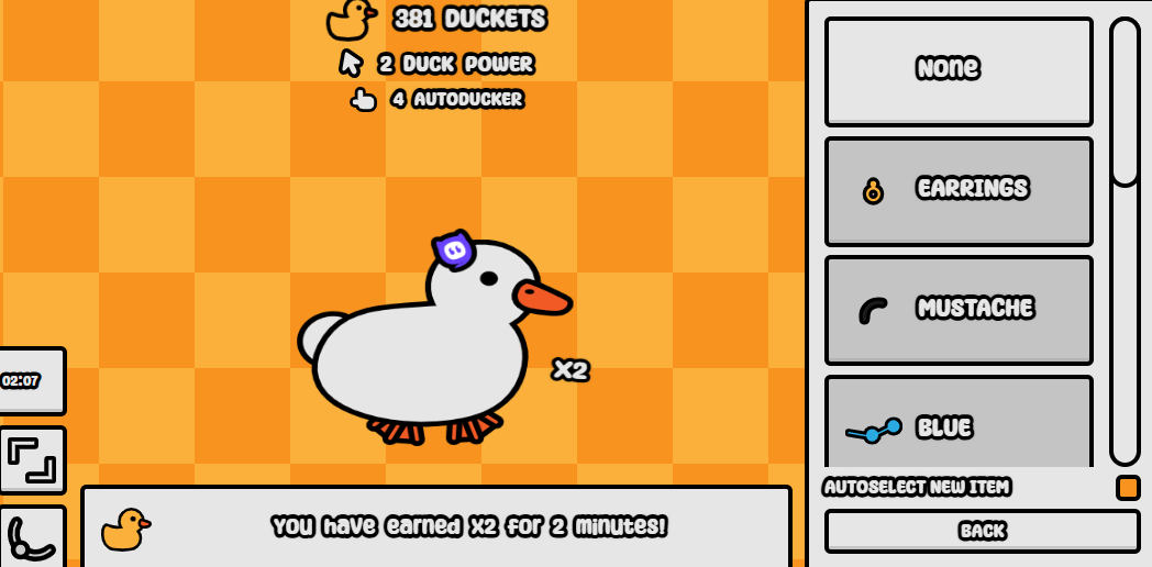 Duck Duck Clicker Gameplay Screenshot 3